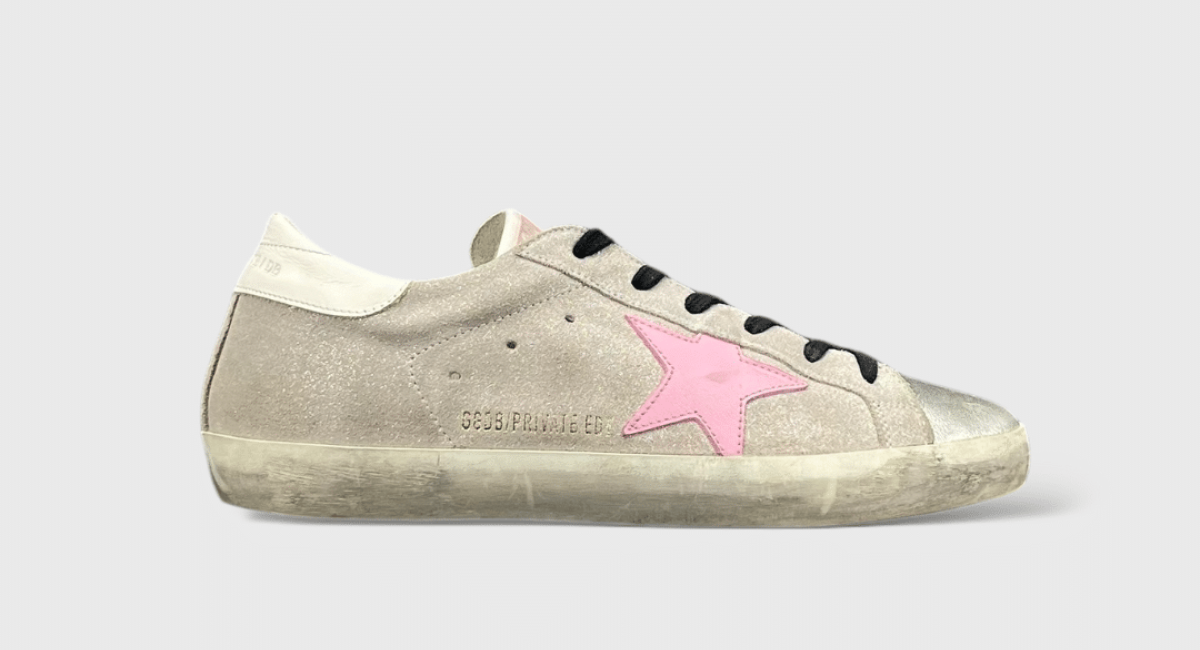 Golden goose SuperStar Gris/Rose 39