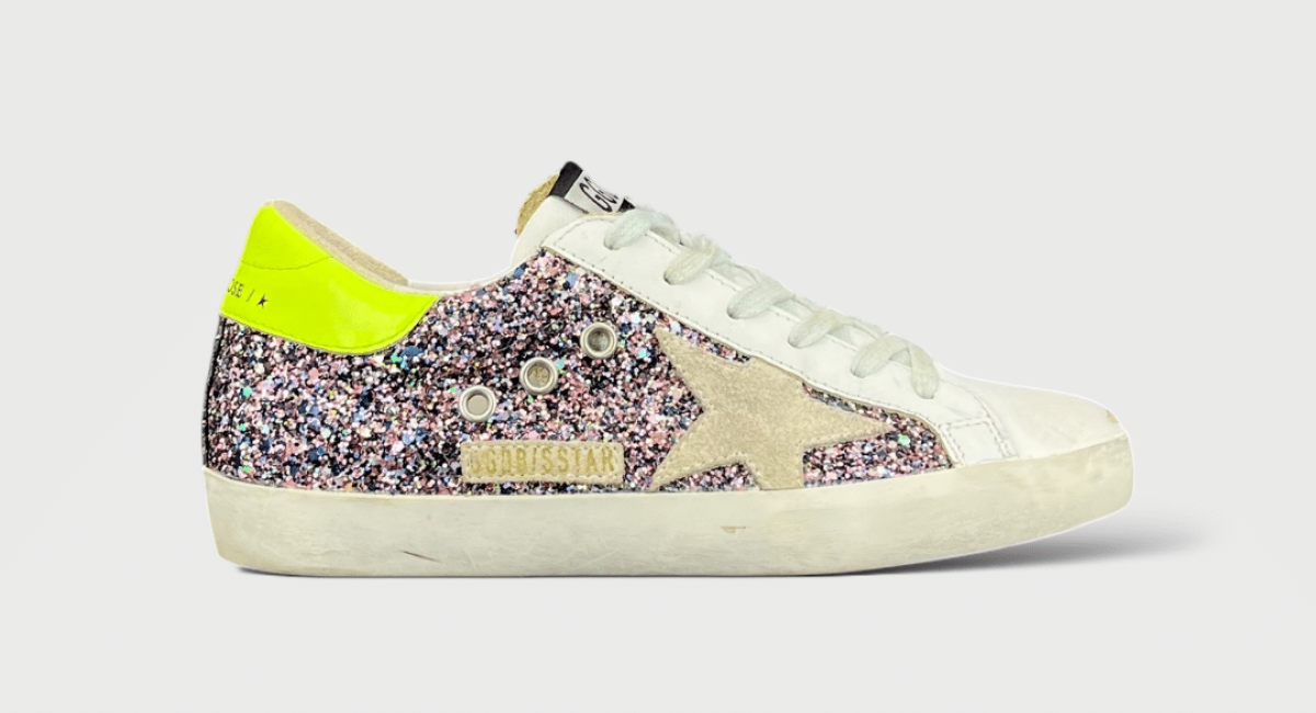 Golden Goose Super Star Violette/Blanche 35