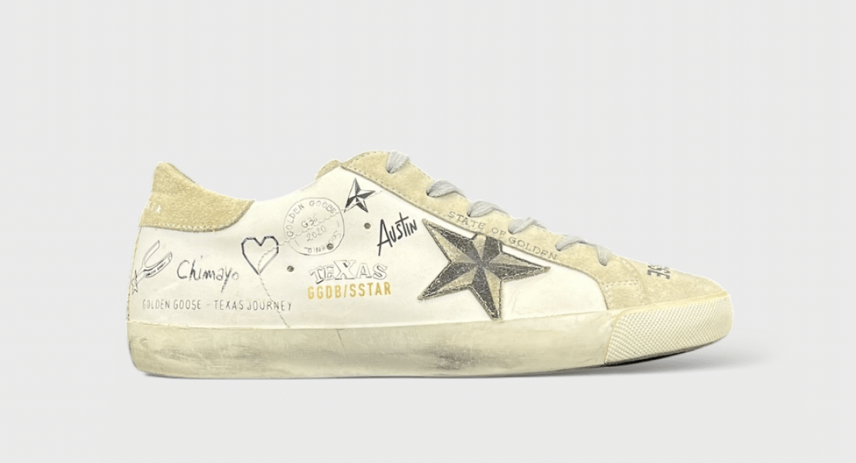 Golden Goose Superstar blanche/beige 41