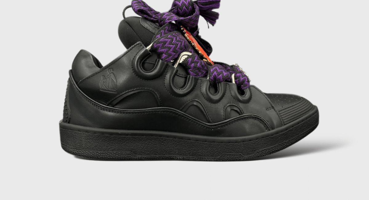 Lanvin Curb X FUTURE Noir/Violet 44