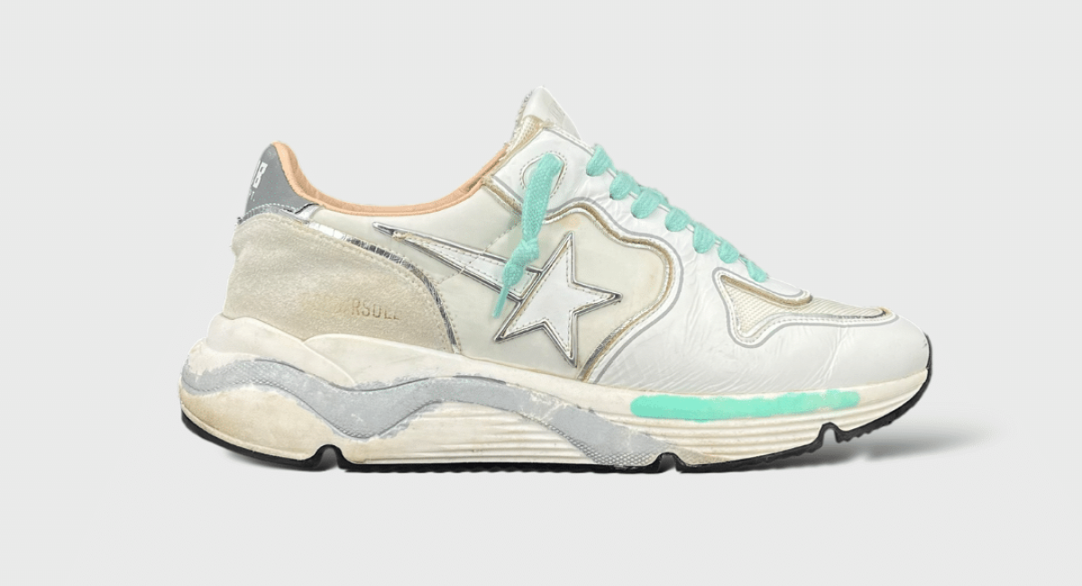 7411 Golden Goose Running blanche/bleu 40