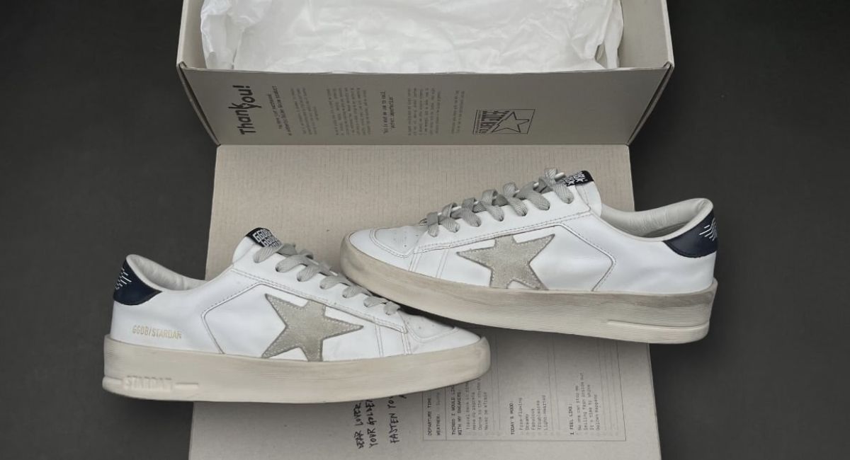 Golden goose Stardan Blanc/Noir 37