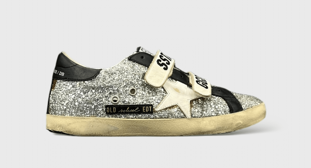 Golden Goose Old School Paillettes/Noir 37