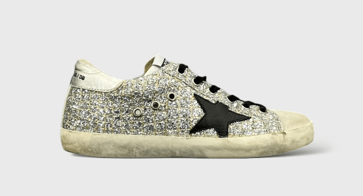 7553 Golden Goose Super Star Paillettes/Noir 37