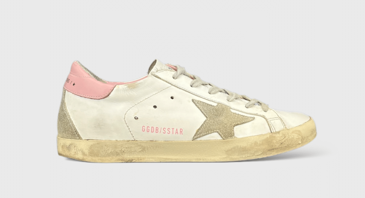 7368 Golden Goose Super Star Blanc/Rose 38