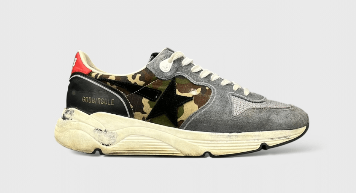 7464 Golden Goose Running Gris/militaire 40