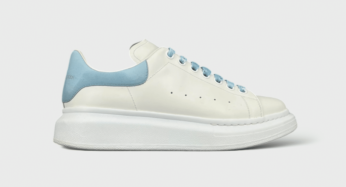 7443 alexander McQueen blanc/bleu 40