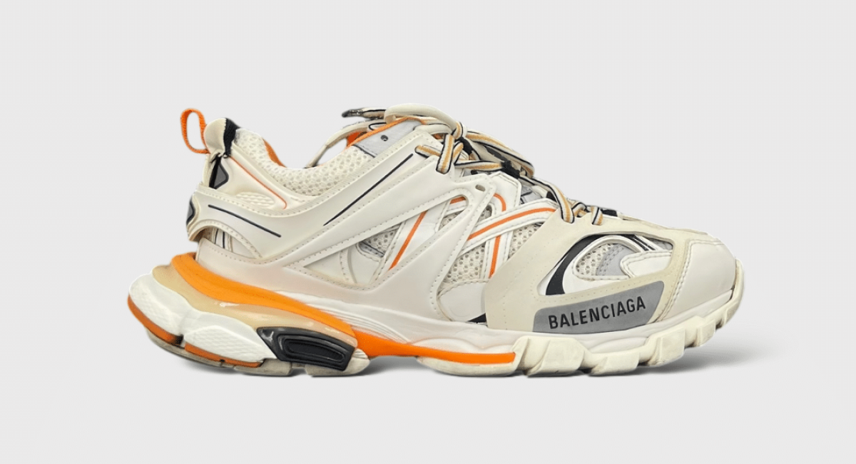 Balenciaga Track Blanc / Orange 40