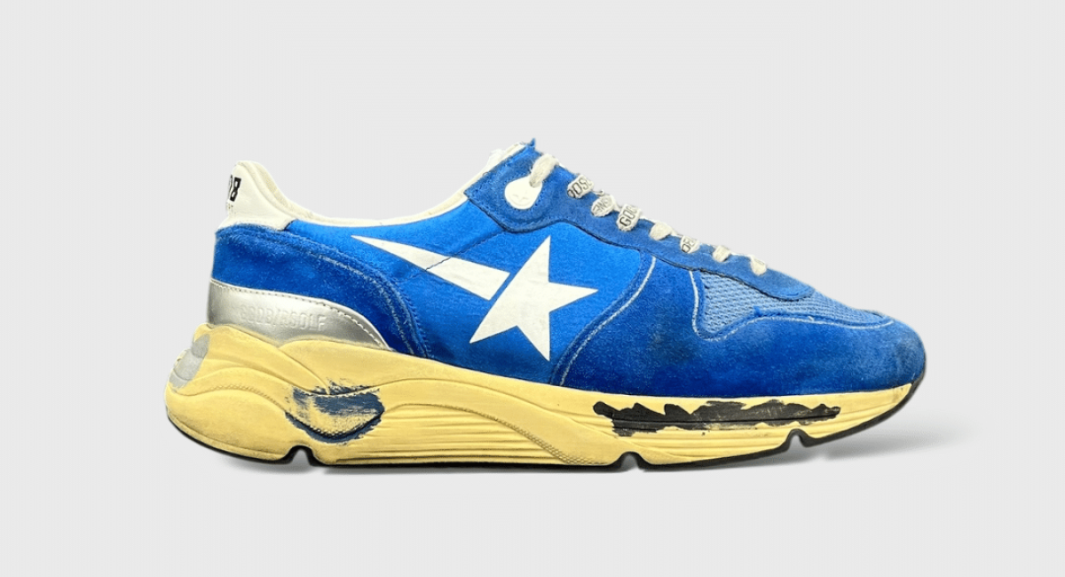 Golden Goose Running Bleu/Blanc 43