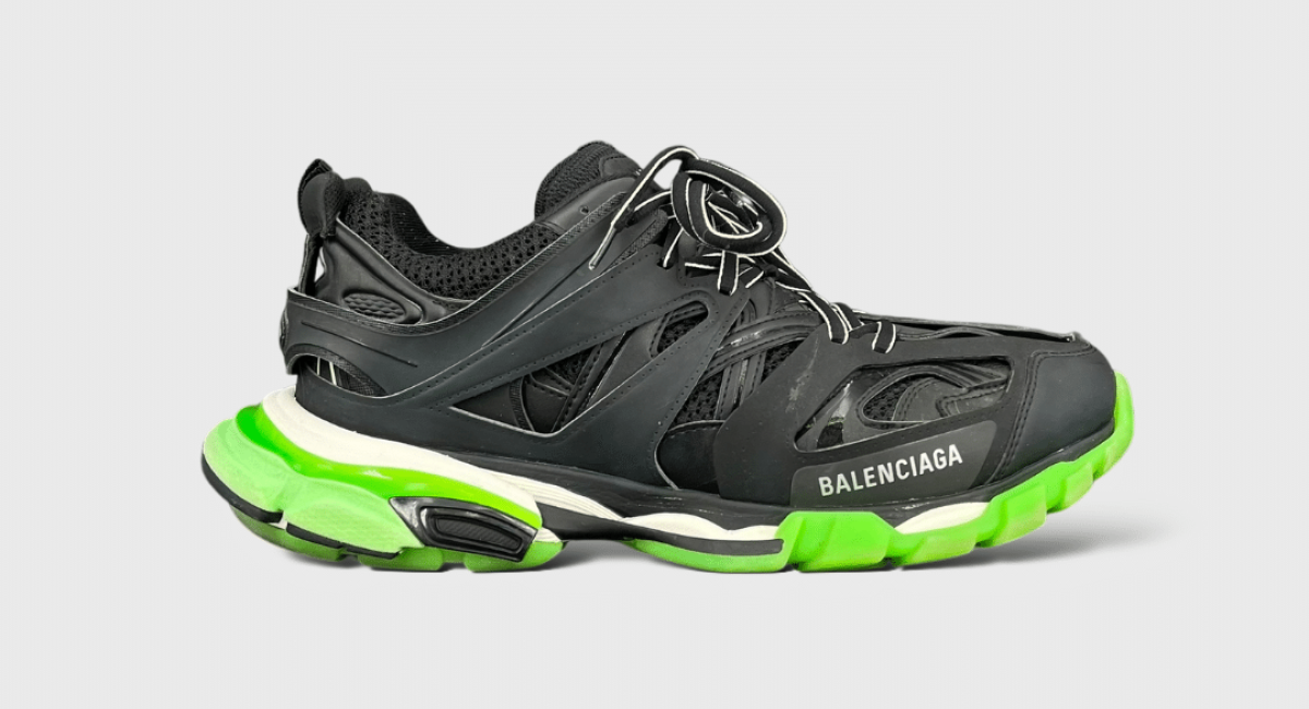 Balenciaga Track Noir/Verte Fluo 43