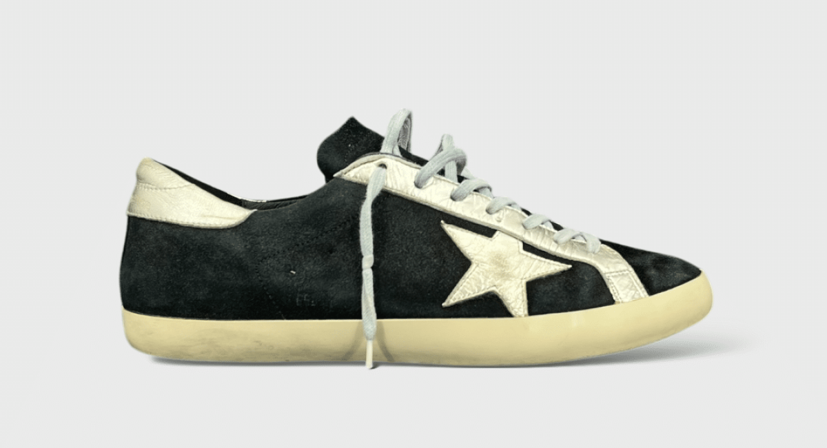 Golden Goose Super Star Noir/Argent 44