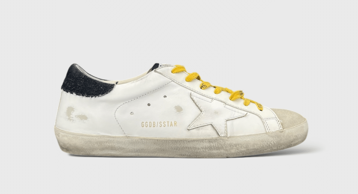 Golden Goose Super Star Blanc/Noir/Jaune