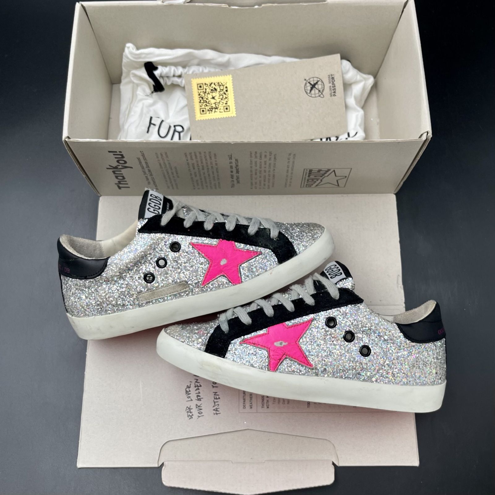 Golden Goose Superstar paillette/rose 36 â OCCASNEAKS