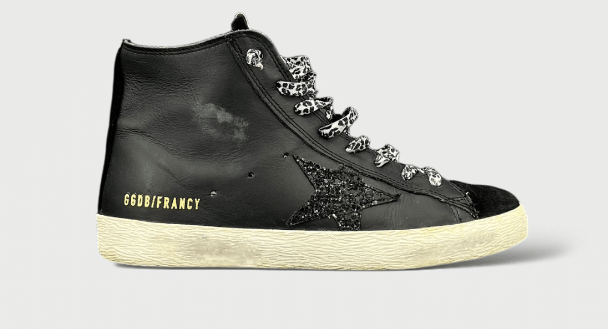 Golden Goose Francy Noir/Paillettes 36