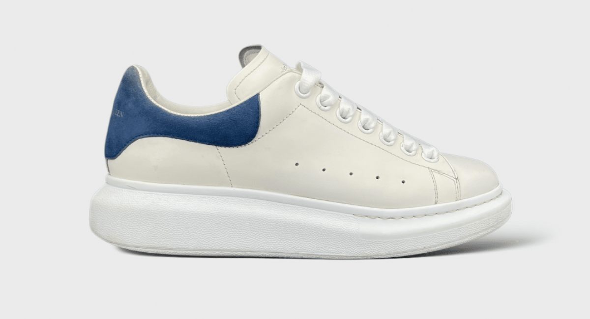 Alexander Mcqueen Blanc/Bleu 39