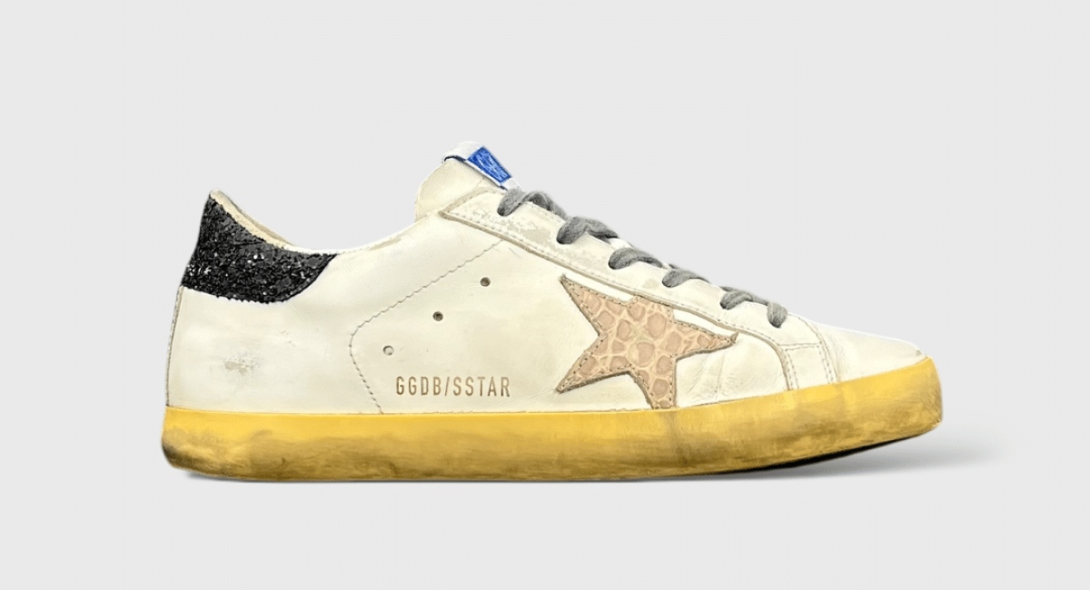 Golden Goose Superstar blanche/noir 38