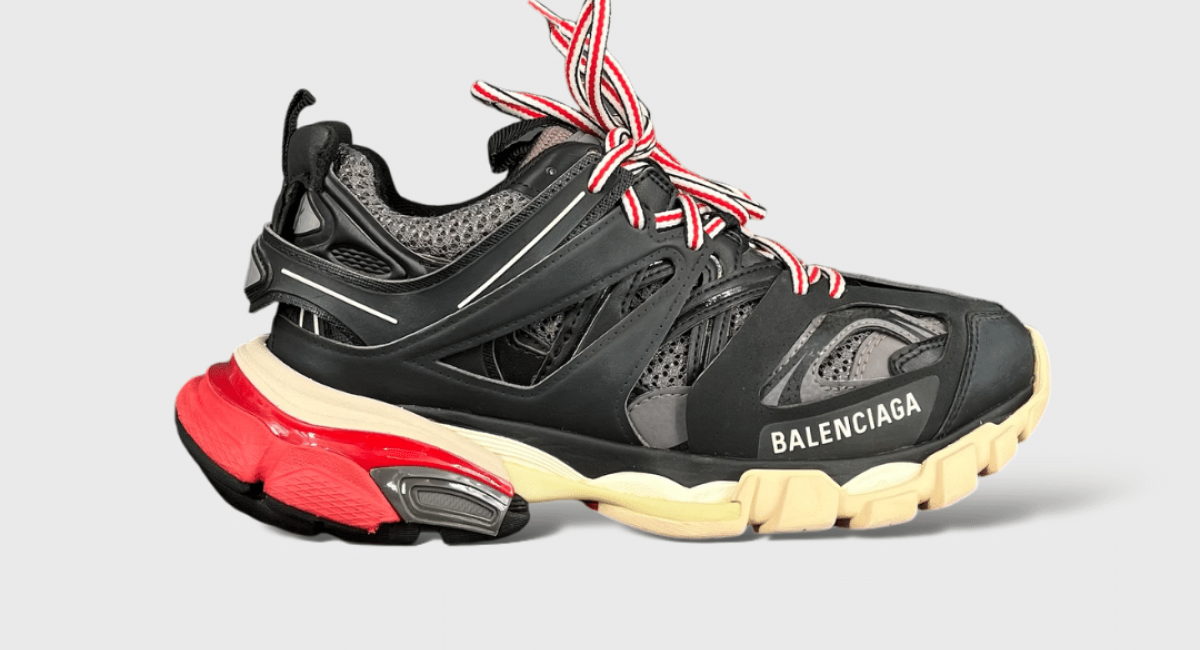 Balenciaga Track Noir Rouge 36